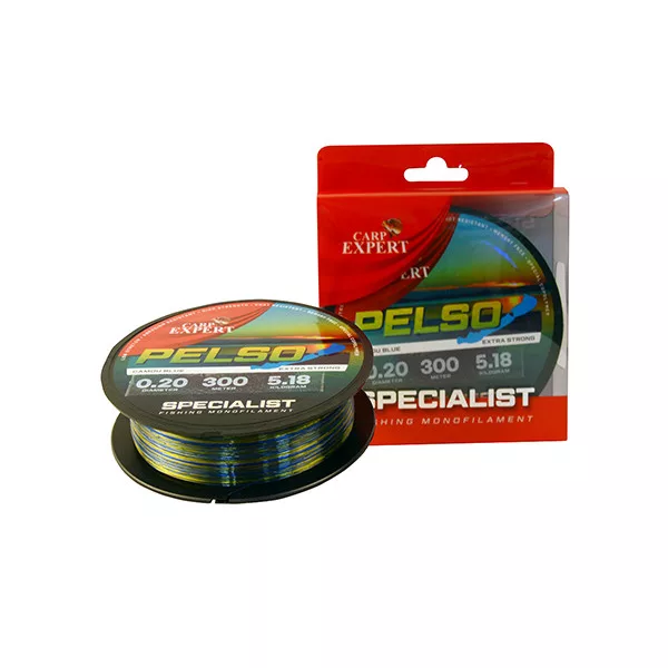 Carp Expert Specialist Pelso Mulicolor 300m 0.35mm Monofilný hlavný vlasec