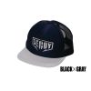 Decoy DA-17 Flat Mesh Cap Black Grey Baseball Sapka 1db