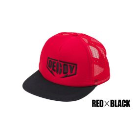 Decoy DA-17 Flat Mesh Cap Red Black Baseball Sapka 1db