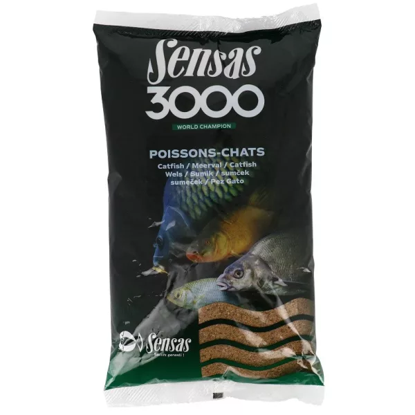 Sensas 3000 Americký Sumec Krmivo 1kg