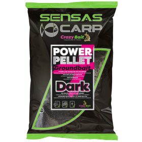 Sensas UK Power Pellet Plus Dark krmivo 2kg