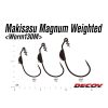 Decoy Worm 130M Makisagu Magnum #8/0 9gr Súlyozott Offset Horog 3db