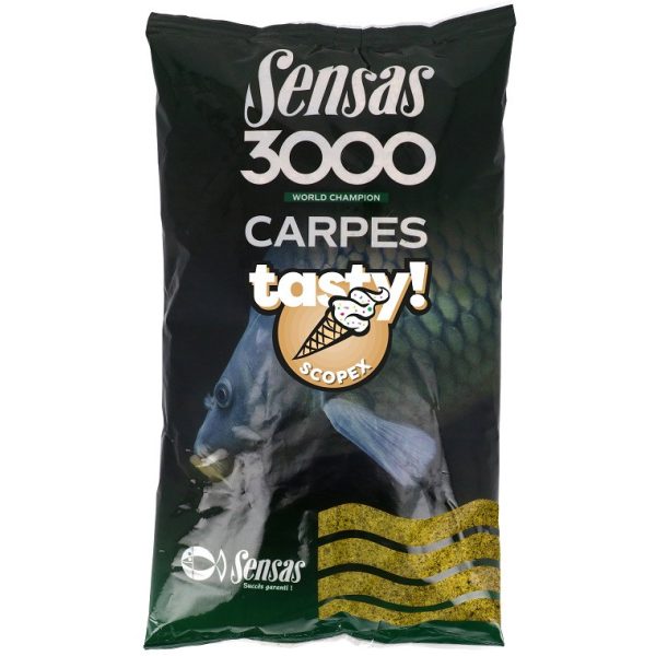 Sensas 3000 Carp Tasty Scopex Krmivo 1kg