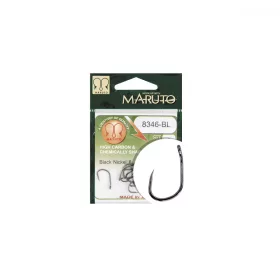   Maruto Háčik 8346Bl T.D.E.10° Barbless Hc Forged Black Nickel 6