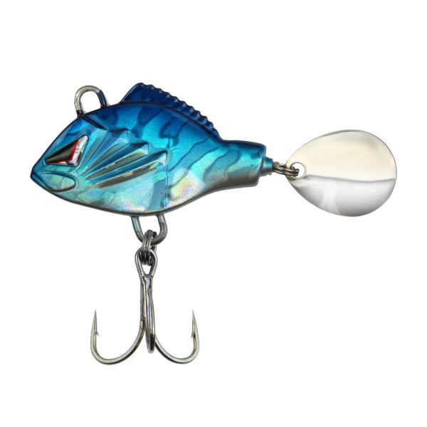 Reiva Jigging Spinner 6,7cm 28gr Blue Silver Návnada
