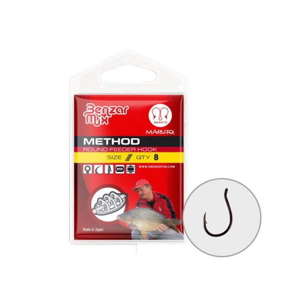 Maruto 4626 6 Benzar Round Feeder Háčik 8Db/Cs