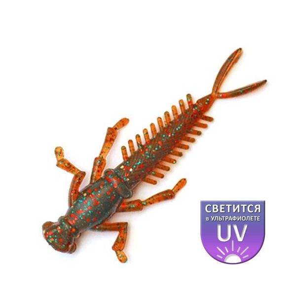 DS Nymph 5,08cm Motorový olej 10ks/balenie plastová umelá nástraha