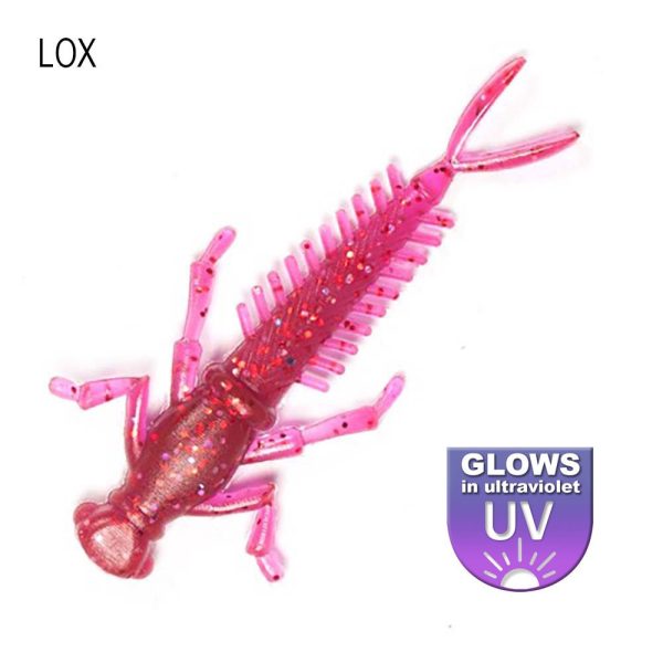 DS Nymph 5,08cm Lososová 10ks/balenie plastová umelá nástraha