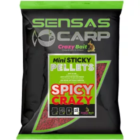 Sensas Pellet Mini Sticky Spicy Kŕmne pelety 700gr
