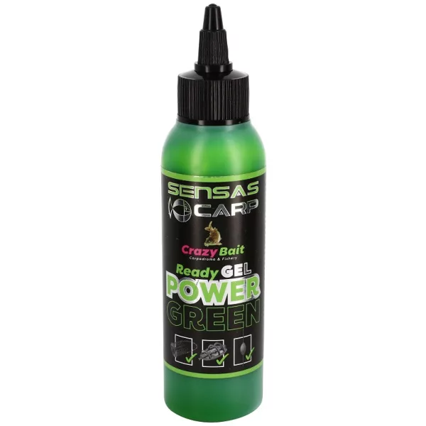 Sensas Gel Crazy Green Attraction Rozprašovací džem 115ml