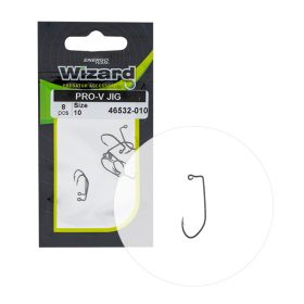   Wizard Pro-V Jig s očkom a protihrotom 8 Prívlačový offsetový háčik