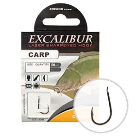 Excalibur Naviazaný háčik Carp Classic, Bn No.12