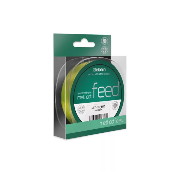 Delphin METHOD FEED 1000m/žltá 0,28mm 14,3lbs