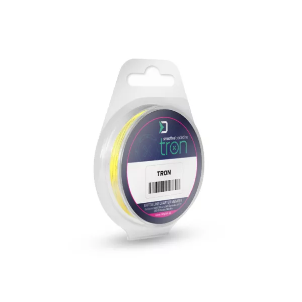 Delphin TRON fluo žltá / 20m 0,05mm 5lbs
