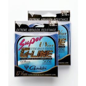   Gamakatsu Super G-line 150m 0.06mm Monofilný hlavný vlasec-Zelený