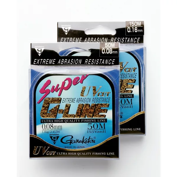 Gamakatsu Super G-line 50m 0.08mm Monofilový náväzcový vlasec-Zelený