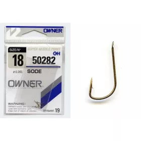   Owner Sode 50282 16 Szakállas, Lapkás Keszegező Horog 15db