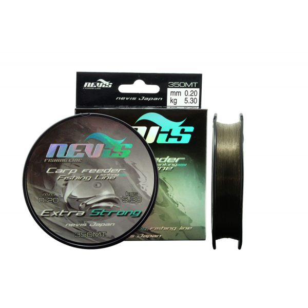 Nevis Carp Feeder 150m 0.25mm Monofilový vlasec-Zelený