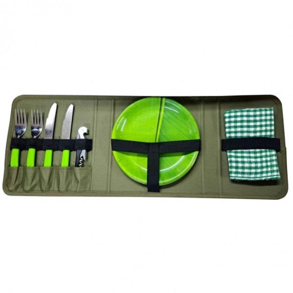 Carp Academy Kempingová súprava riadu pre 2 osoby