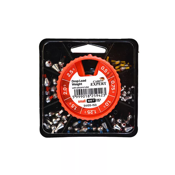 Carp Expert Malé 0,5-2,5 g Sada oloviek s vložkou 115 g