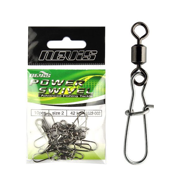 Nevis Valcový obratlík so sponou 6-ka 10ks