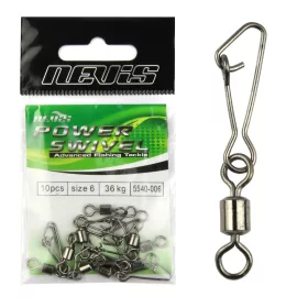 Nevis Valcový obratlík+spona 12-ka 10ks