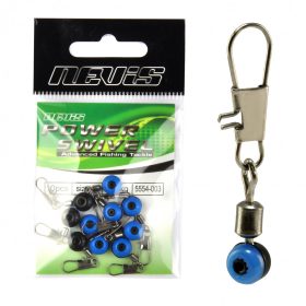 Nevis Posuvná Karabínka s plastovou vložkou S 10ks