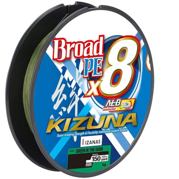 OWNER Kizuna X8 Dark Green 135m  0,12mm Pletená prívlačová šnúra