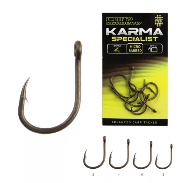 Carp Academy Karma Specialist-X 2 Háčik s očkom a protihrotom 10ks