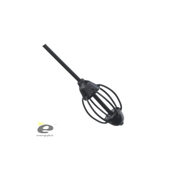 EnergoTeam Krmítko rebrované Na dlhé hody sintrovaný Rebrovaný košík 50gr - Long Cast