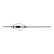 Carp Expert Long Cast Gigant Vario Kŕmitko s rebrami 45+20gr - plus olovená vložka
