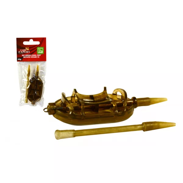 Carp Expert Go Green Long Cast XL 30gr Metodový košík