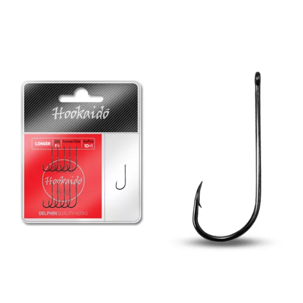 Háčik Delphin HKD LONGER ring / 10+1db BN/8