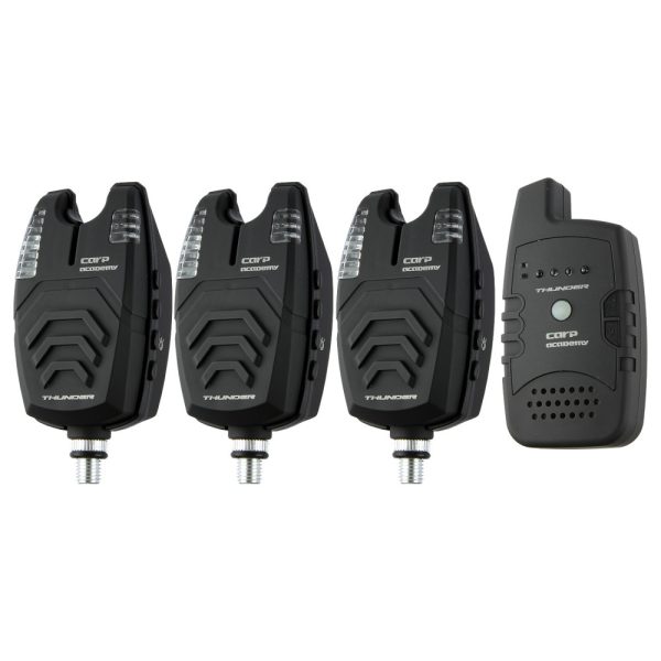 Carp Academy Thunder elektrický signalizátor záberu 3+1