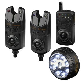   Carp Academy Endless elektrický signalizátor záberu 2+1 +stanová lampa