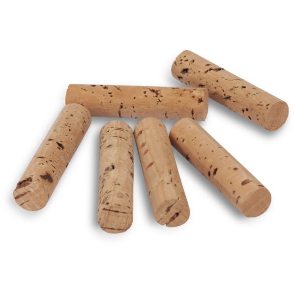 Black Cat Cork Sticks O 11mm L: 5cm 6 kusov - Korkové tyčinky