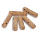 Black Cat Cork Sticks O 11mm L: 5cm 6 kusov - Korkové tyčinky