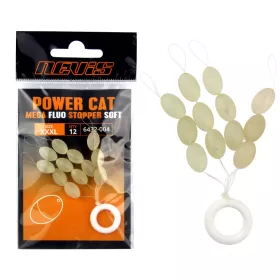 Carp Academy Gumová zarážka Fluo pre lov sumcov 2XL 12ks
