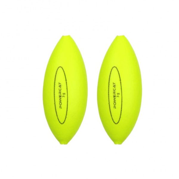 Nevis Powercat Micro U-Float 1,5gr Fluo Žltý Plavák pre dravce 2ks