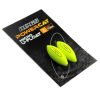 Nevis Powercat Micro U-Float 3gr Fluo Žltý Plavák pre dravce 2ks