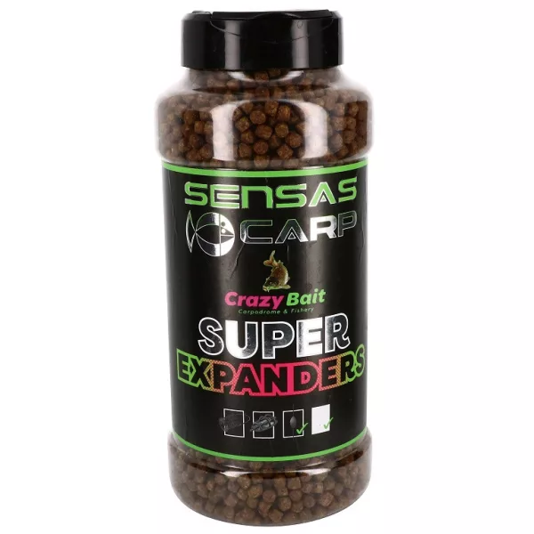 Sensas Super Expanders 4mm Kŕmne pelety 450gr