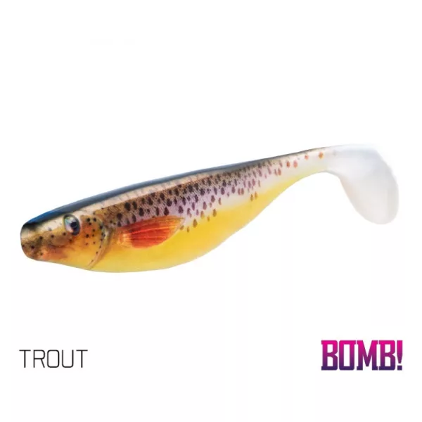 Delphin HYPNO Gumenná nástraha 3D TROUT 90mm - 3ks