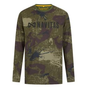 Navitas Identity Camo Long Sleeve Tee S Tričko
