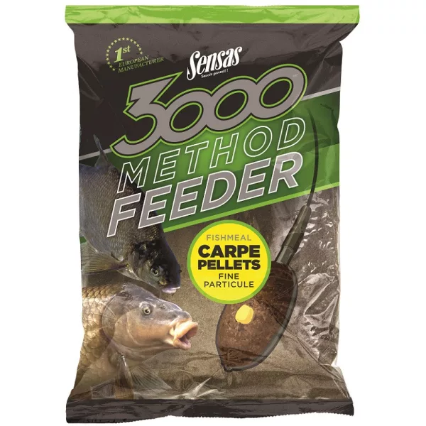 Sensas 3000 Method Carp Pelety Krmivo 1kg