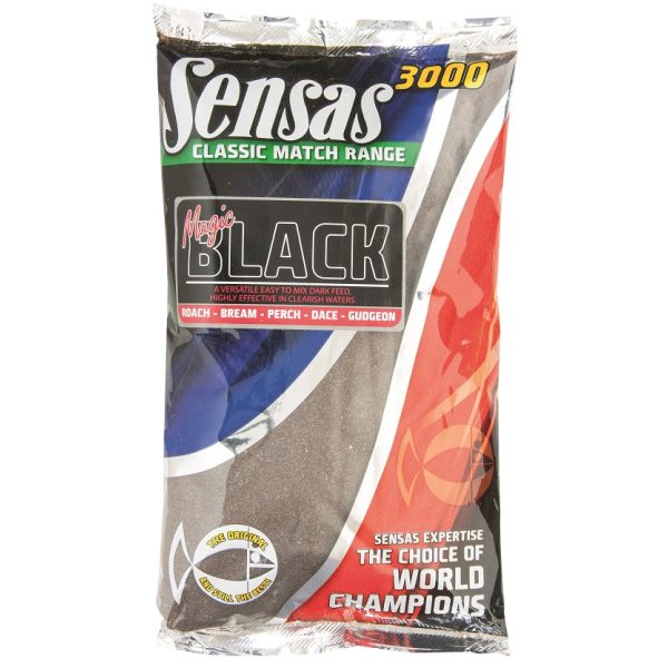 Sensas 3000 Magic Black Vnadidlo 1kg