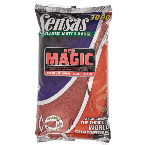 Sensas 3000 Magic Red Vnadidlo 1kg