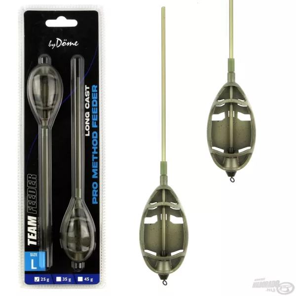 Team Feeder By Döme Long Cast Pro Method Feeder košík 45g 2ks/bal Method košík