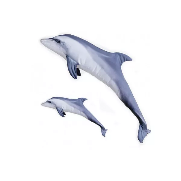 EnergoTeam The Bottlenose Dolphin Grey 55cm Rybí vankúš