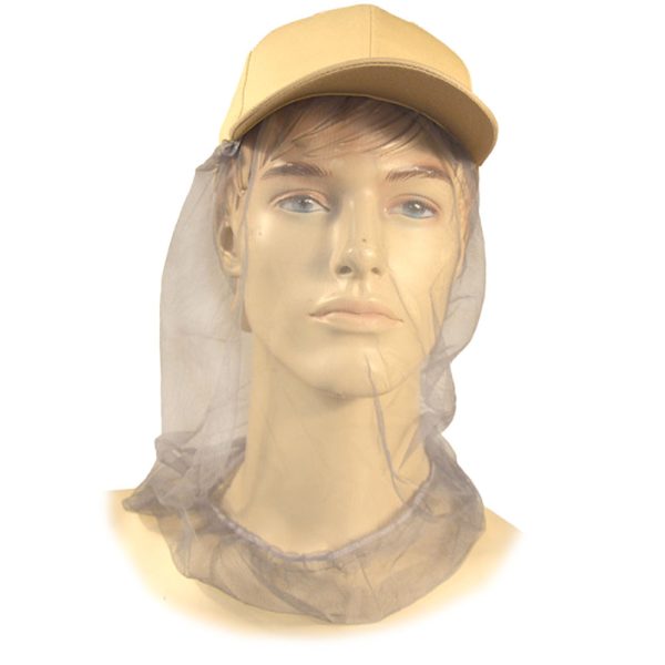 EnergoTeam Outdoor Sivá Čiapka s Moskytiérou