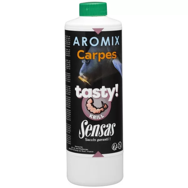 Sensas Aromix Carp Tasty Krill Tekutý Atraktant 500ml